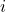 \( i \)