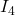 \( I_4 \)