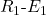 \( R_1 \)-\( E_1 \)