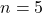  \( n = 5 \)