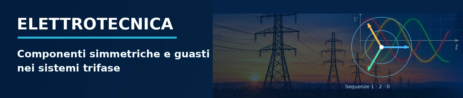 Componenti simmetriche e guasti trifase