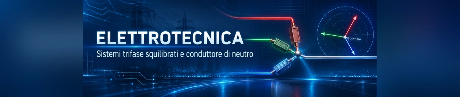 Sistemi trifase squilibrati e neutro