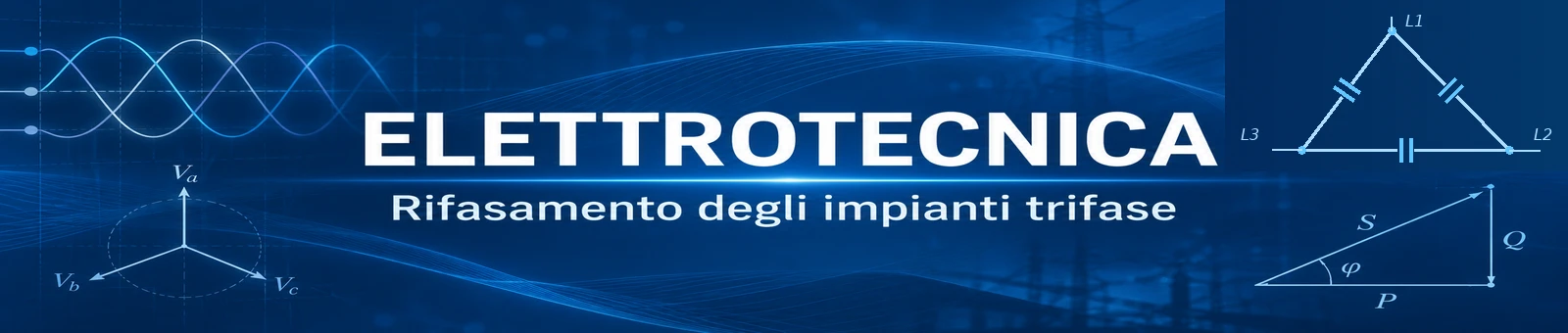 Rifasamento degli impianti trifase